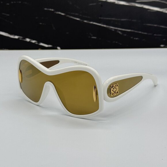 NEW LOEWE LW40131I 25G WHITE/GOLD UNISEX SUNGLASSES LOEWE main image 8